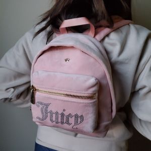 Mini Velvet Juicy Backpack